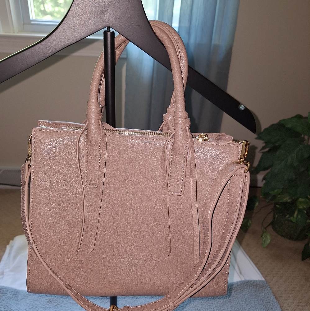 Madison West Mayra Tan Satchel
